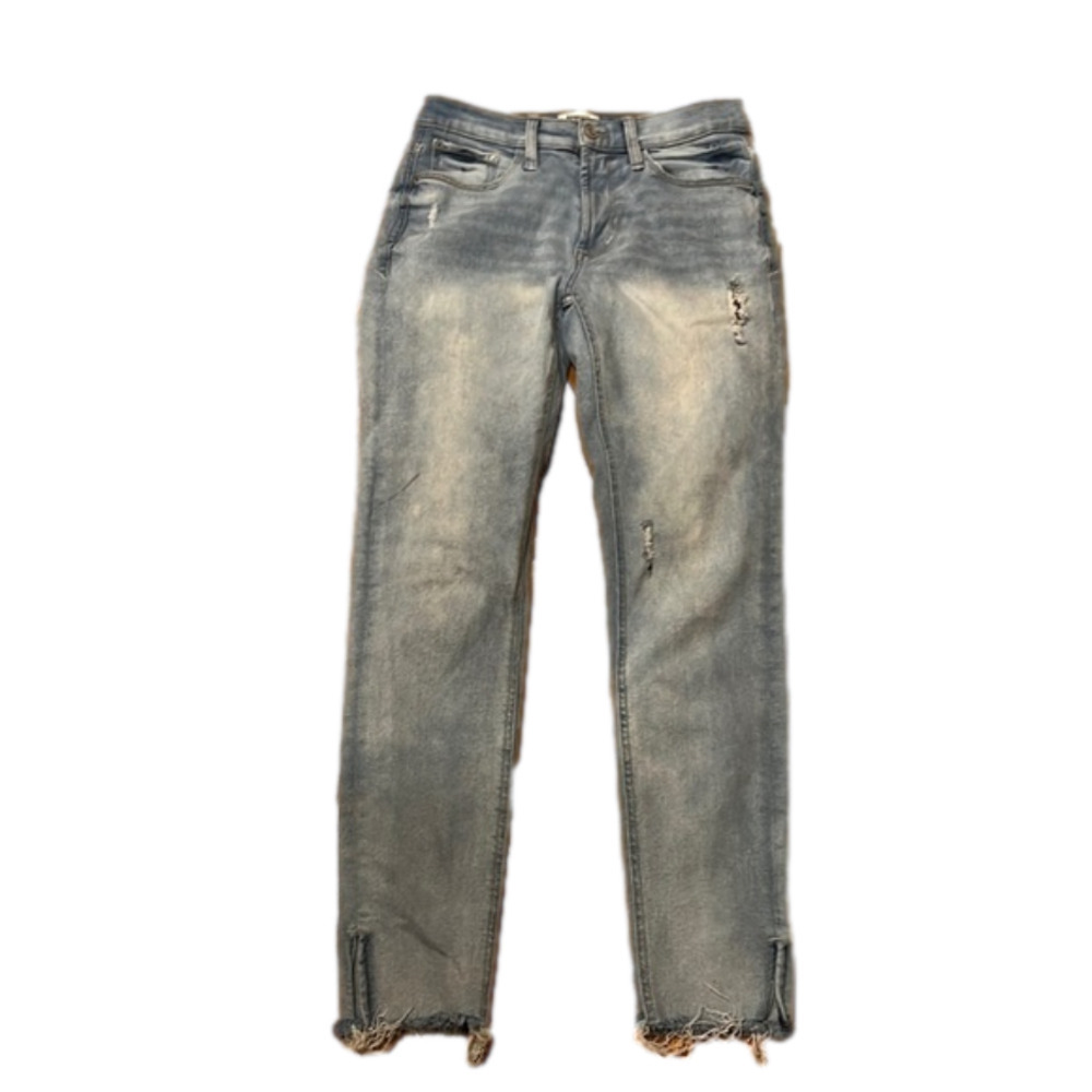 KENSIE vintageluxe The ultimate high rise skinny light blue jeans size 4/27.
